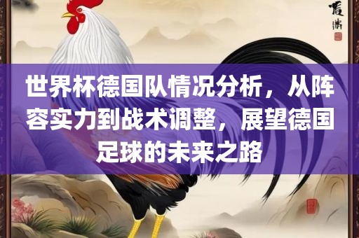 德国足球未来展望