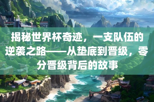 揭秘世界杯奇迹，一支队伍的逆袭之路——从垫底到晋级，零分晋级背后的故事