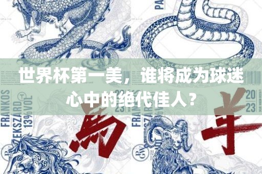 世界杯第一美，谁将成为球迷心中的绝代佳人？金炬实业股份有限公司