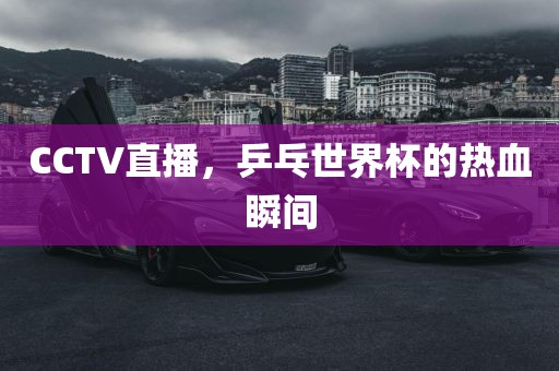 CCTV直播，乒乓世界杯的热血瞬间