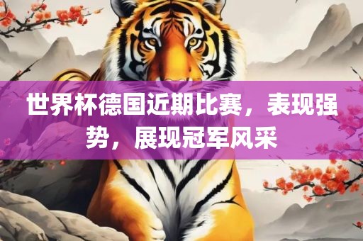 世界杯德国近期比赛，表现强势，展现冠军风采