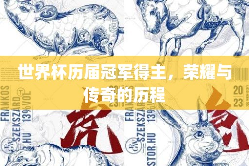 世界杯历届冠军得主，荣耀与传奇的历程