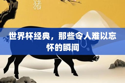 世界杯经典，那些令人难以忘怀的瞬间