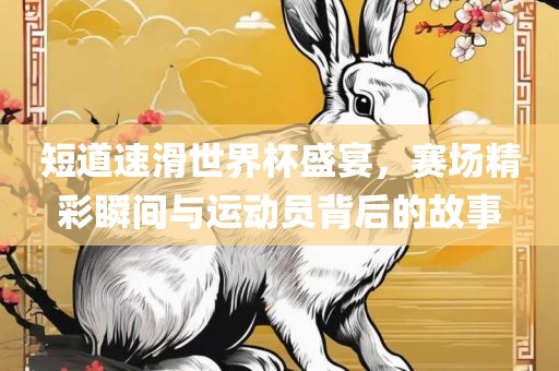 短道速滑世界杯盛宴，赛场精彩瞬间与运动员背后的故事