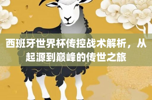 西班牙世界杯传控战术解析，从起源到巅峰的传世之旅金炬实业股份有限公司
