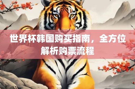 世界杯韩国购买指南，全方位解析购票流程金炬实业股份有限公司