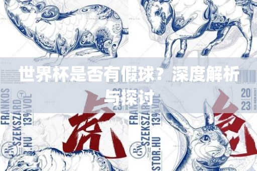 世界杯是否有假球？深度解析与探讨