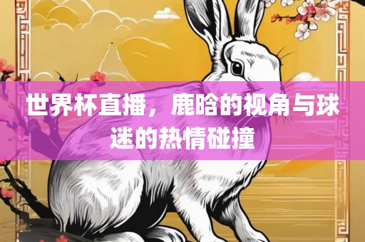 世界杯直播，鹿晗的视角与球迷的热情碰撞金炬实业股份有限公司