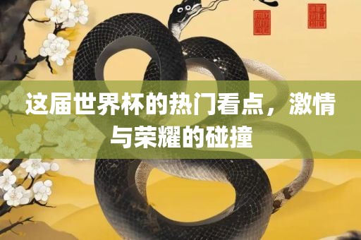 这届世界杯的热门看点，激情与荣耀的碰撞金炬实业股份有限公司
