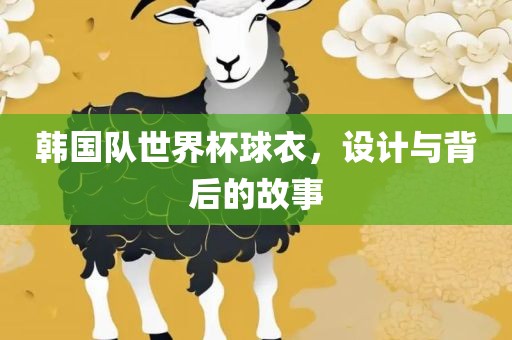 韩国队世界杯球衣，设计与背后的故事