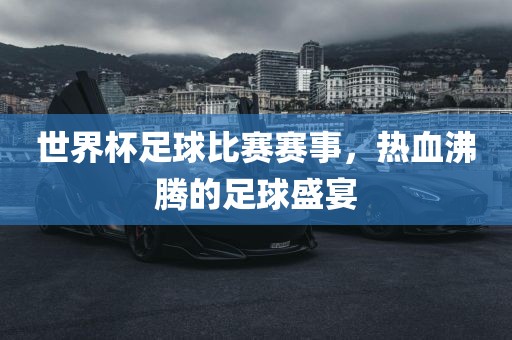 世界杯足球比赛赛事，热血沸腾的足球盛宴