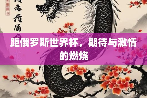 距俄罗斯世界杯，期待与激情的燃烧