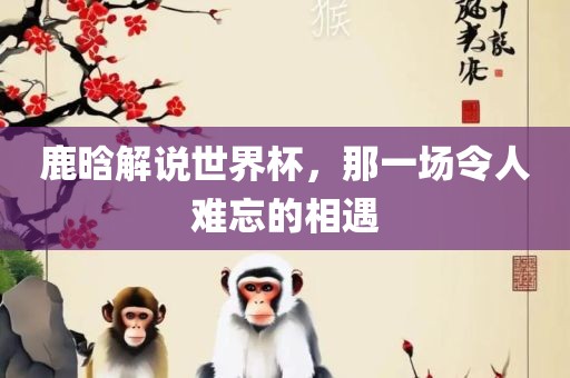 鹿晗解说世界杯，那一场令人难忘的相遇金炬实业股份有限公司