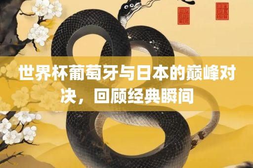 世界杯葡萄牙与日本的巅峰对决，回顾经典瞬间金炬实业股份有限公司