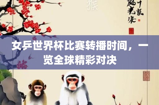 女乒世界杯比赛转播时间，一览金炬实业股份有限公司全球精彩对决