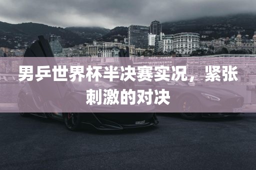 男乒世界杯半决赛实况，紧张刺激的对决金炬实业股份有限公司