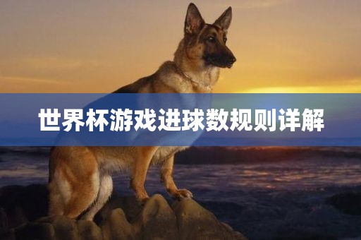 世界杯游戏进球数规则详解