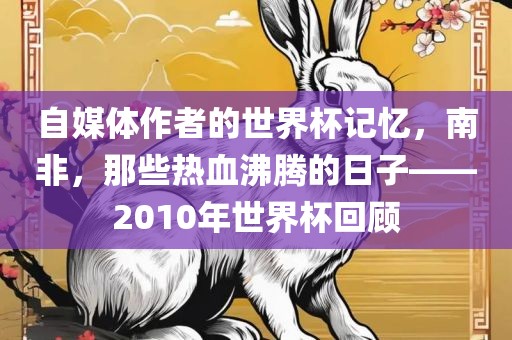 自媒体作者的世界杯记忆，南非，那些热血沸腾的日子——2010年世界杯回顾金炬实业股份有限公司