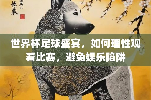 世界杯足球盛宴，如何理性观看比赛，避免娱乐陷阱
