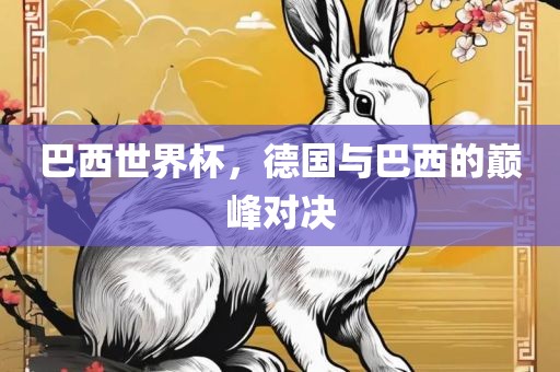 巴西世界杯，德国与巴西的巅峰对决金炬实业股份有限公司