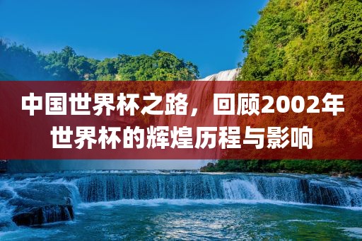 中国世金炬实业股份有限公司界杯之路，回顾2002年世界杯的辉煌历程与影响