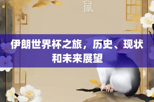 伊朗世界杯之旅，历史、现状和未来展望