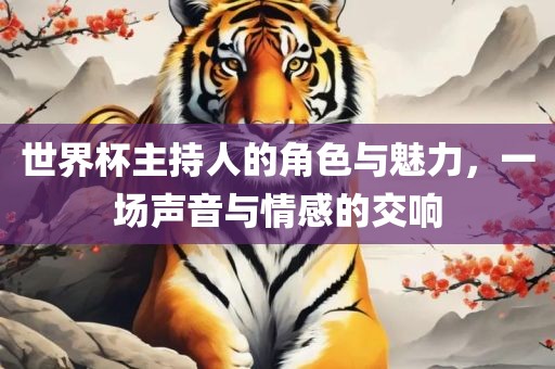 世界杯主持人的角色与魅力，一场声音与情感的交响