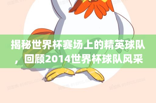 揭秘世界杯赛场上的精英球队，回顾2014世界杯球队风采