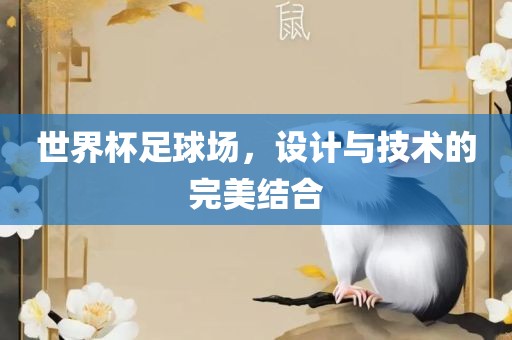 世界杯足球场，设计与技术的完美结合