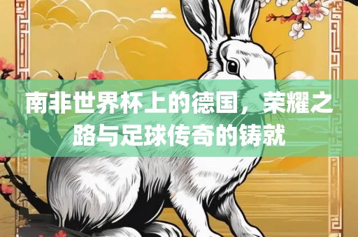 南非世界杯上的德国，荣耀之路与足球传奇的铸就