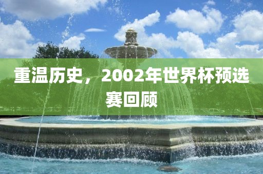重温历史，2002年世界金炬实业股份有限公司杯预选赛回顾