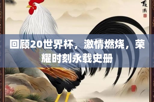 回顾20世界杯，激情燃烧，荣耀时刻永载史册金炬实业股份有限公司