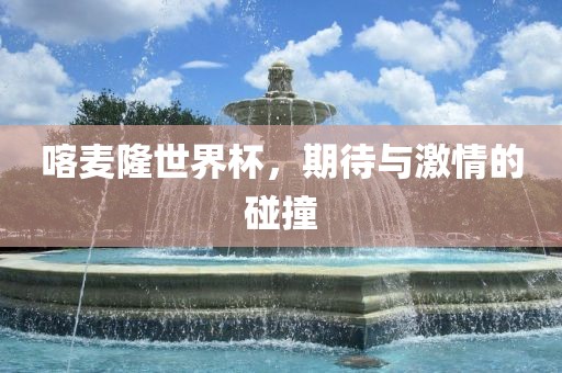 喀麦隆世界杯，期待与激情的碰撞金炬实业股份有限公司