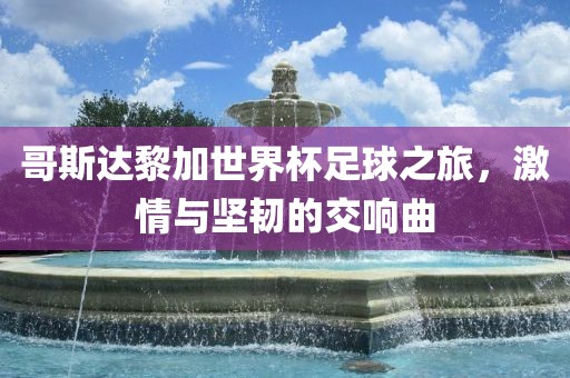 哥斯达黎加世界杯足球之金炬实业股份有限公司旅，激情与坚韧的交响曲