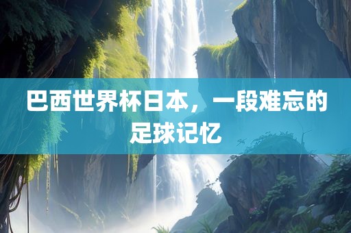 巴西世界杯日本，一段难忘的足球记忆金炬实业股份有限公司