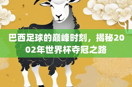 巴西足球的巅峰时刻，揭秘2002年世界杯夺冠之路