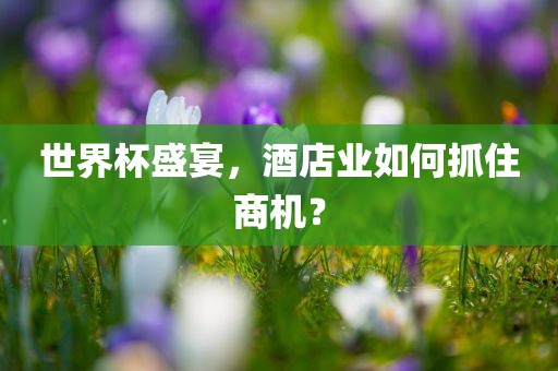 世界杯盛宴，酒店业如何抓住商机？