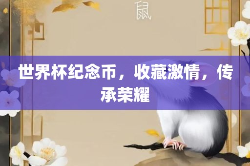 世界杯纪念币，收藏激情，传承荣耀