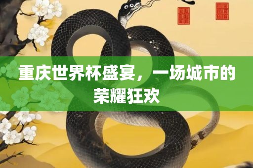 重庆世界杯盛宴，一场城市的荣耀狂欢