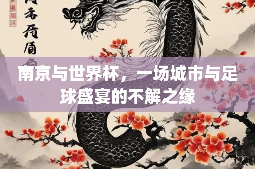 南京与世界杯，一场城市与足球盛宴的不解之缘