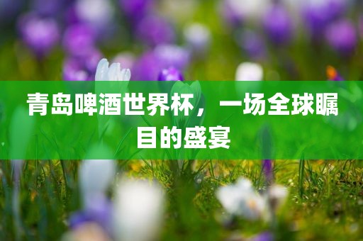 青岛啤酒世界杯，一场全球瞩目的盛宴