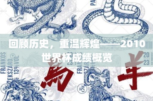 回顾历史，重温辉煌——2010世界杯成绩概览