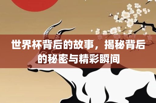 世界杯背后的故事，揭秘背后的秘密与精彩瞬间