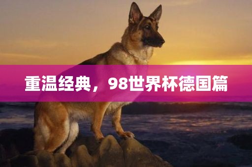 重温经典，98世界杯德国篇