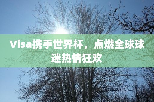Visa携手世界杯，点燃全球球迷热情狂欢