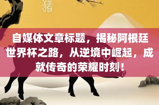 自媒体文章标题，揭秘阿根廷世界杯之路，从逆境中崛起，成就传奇的荣耀时刻！