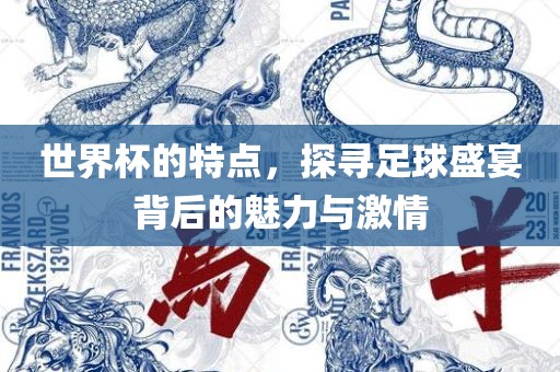 世界杯的特点，探寻足球盛宴背后的魅力与激情