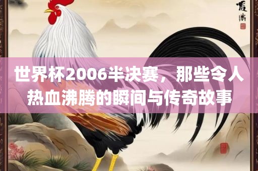 世界杯2006半决赛，那些令人热血沸腾的瞬间与传奇故事