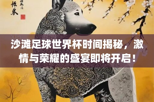 沙滩足球世界杯时间揭秘，激情与荣耀的盛宴即将开启！