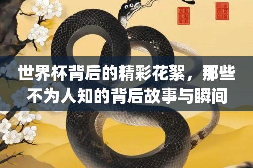 世界杯背后的精彩花絮，那些不为人知的背后故事与瞬间